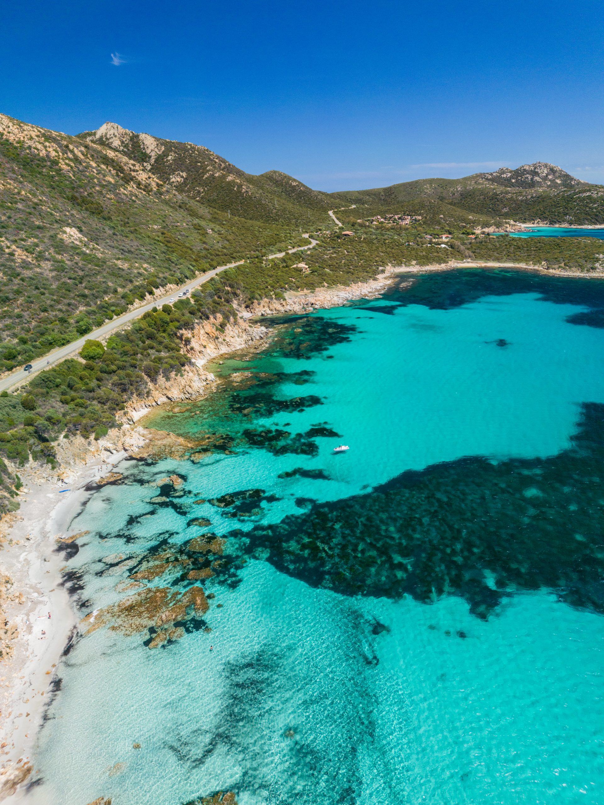 Chia Sea Weather conditions perfect for boating in South Sardinia