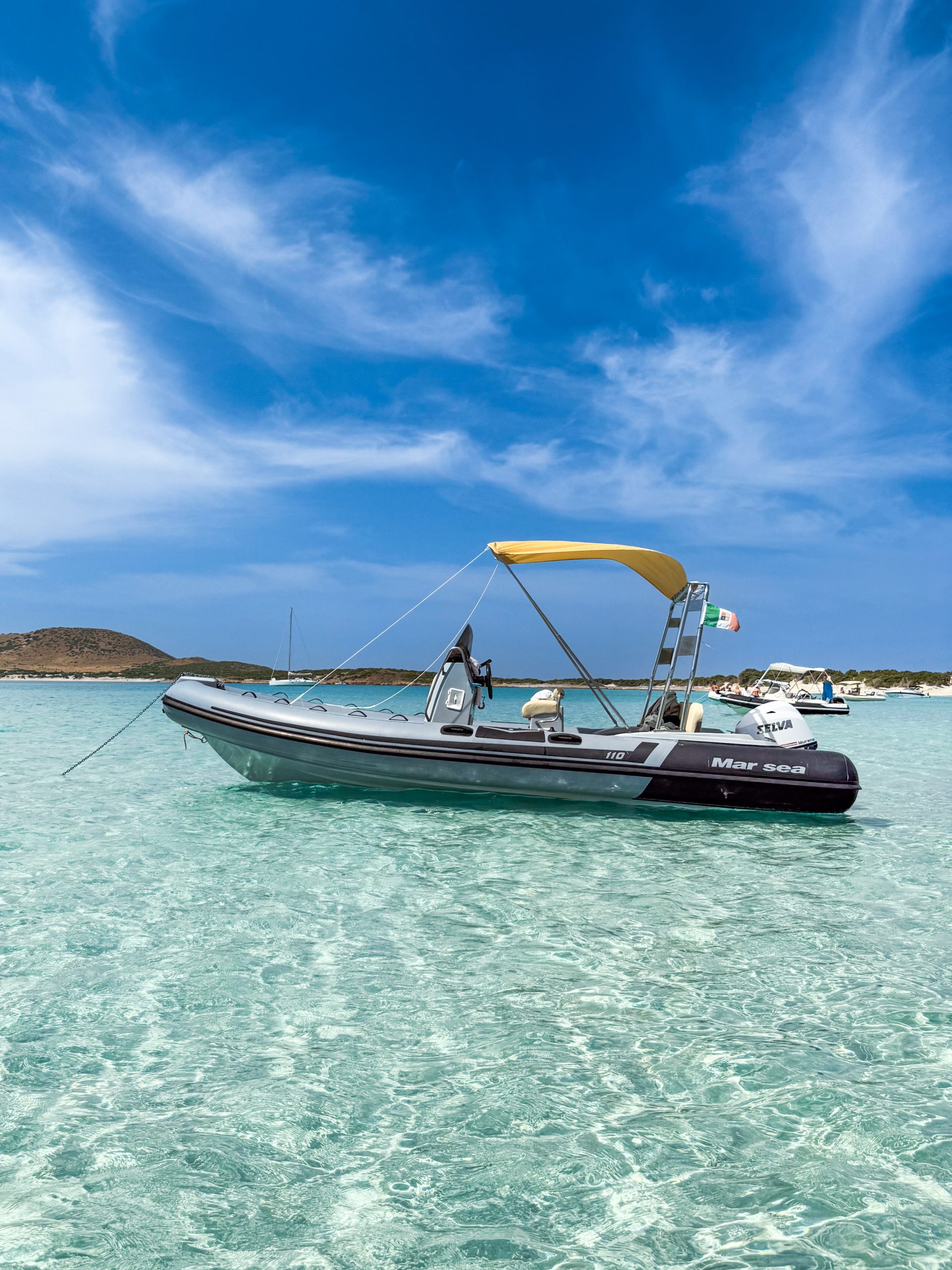 Marsea Comfort Dinghy Rental Sardinia